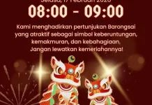Imlek Seru di The Icon Cisantana, Ada Barongsai