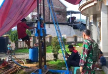 Kodim 0617 Majalengka Bangun Lima Sumur Bor, Solusi Air Bersih Desa