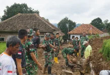 Satgas TMMD Kodim 0617 Majalengka Genjot Pembangunan Jalan 1 Km