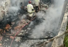 Ruang Kelas dan Gudang SMPN 1 Kertasmaya Terbakar, Tidak Ada Korban Jiwa