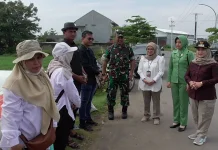 Kodim 0614 Kota Cirebon Bersama Bulog Laksanakan Sergab