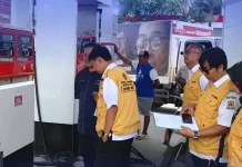 Disperdagin Cirebon Lakukan Pengawasan Metrologi Legal di SPBU & SPBE