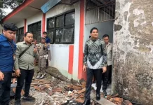 Bupati Indramayu Kunjungi SMPN 1 Kertasemaya usai Terbakar