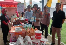 Polres Majalengka Gelar Gerakan Pangan Murah, Warga Serbu Sembako jelang Lebaran