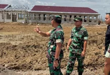 Dandim 0616/Indramayu Tinjau Pembangunan Proyek Strategis Nasional Milik TNI
