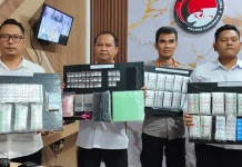 Polres Kuningan Tangkap 5 Tersangka Narkoba