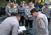 Polresta Cirebon Pastikan Senjata Api Personel Aman dan Sesuai Ketentuan