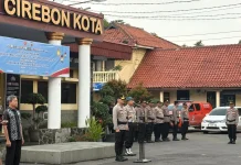 Polres Cirebon Kota Gelar Apel Pasukan Operasi Ketupat Lodaya 2026