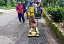 PUTR Kuningan Perbaiki Ratusan Jalan jelang Mudik Lebaran 2026