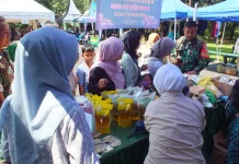 Kodim 0614 Kota Cirebon Gelar Bazar Ramadhan