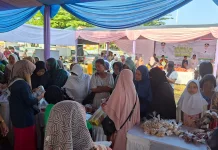 Produk Warga Binaan Lapas Cirebon Ramaikan Gerakan Pangan Murah Kesambi