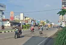 Arus Mudik di Jalur Arteri Pantura Kedawung Cirebon Ramai Lancar