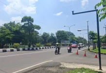 Arus Pantura Cirebon Ramai Lancar, Sejumlah U-Turn Kecil Mulai Ditutup