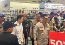 Kapolres Cirebon Kota Cek Keamanan Grage Mall jelang Lebaran