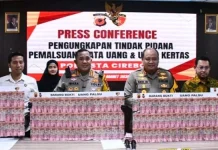 Polresta Cirebon Ungkap Sindikat Uang Palsu Rp12 Miliar jelang Lebaran