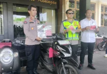 Dua Pelaku Curanmor Ditangka Menjelang Lebaran