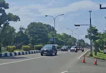 Pantauan H-3 Lebaran, Arus Mudik Pantura Cirebon Ramai Lancar Sore Hari