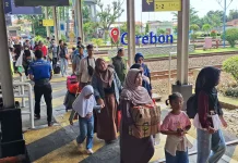Penumpang Kereta Api Daop 3 Cirebon Tembus 9.650 Menjelang Puncak Mudik Lebaran