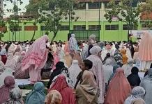 Semarak Idul Fitri, Ribuan Warga Ikuti Sholat Id Muhammadiyah