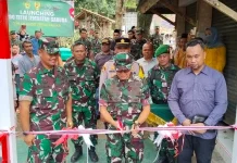 Danrem 063 SGJ Resmikan Jembatan Perintis Garuda Sumurwuni