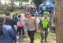 H+1 Lebaran, Wisata Majalengka Dipadati Pengunjung, Polisi Perketat Pengamanan