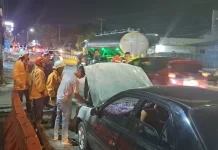 Mobil Terbakar di Kedawung, Polisi Imbau Pemudik Cek Kondisi Kendaraan