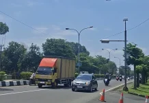 Terpantau Ramai, Lalu Lintas di Sejumlah Simpang Cirebon Terkendali