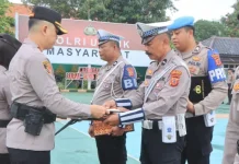 Kapolres Indramayu Apresiasi Polisi Berprestasi