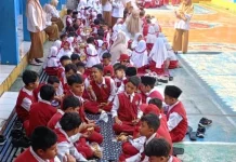 Siswa SD Tahfidz Graha Quran Antusias Kembali ke Sekolah
