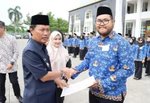 Lantik 73 Pejabat Fungsional, Wali Kota Cirebon Tekankan Layanan