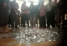 Ganti Rugi Kerusakan Fasum Dibayar dengan Koin