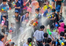 Basah-Basahan di Perayaan Songkran