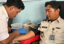 Lapas Indramayu Gelar Donor Darah Hari Bakti ke-62