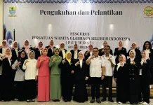 Siti Farida Pimpin PERWOSI Kota Cirebon 2026 - 2030