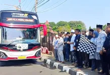 445 Jemaah Haji Indramayu Dilepas ke Kertajati