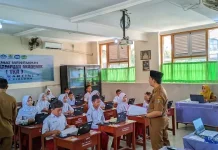 BBPMP Jabar Pantau TKA SD Kota Cirebon