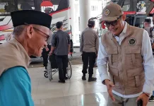 445 Jemaah Kloter Perdana Masuk Asrama Haji Indramayu