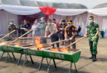 Kejari Indramayu Musnahkan Barang Bukti dari 173 Perkara