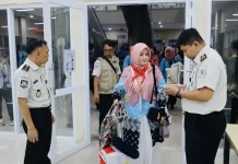 Imigrasi Cirebon Berangkatkan Empat Kloter Haji dari Kertajati