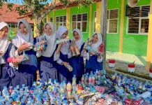MTsN 8 Cirebon Gerakkan Siswa Peduli Lingkungan, Targetkan 5.000 Ecobrick
