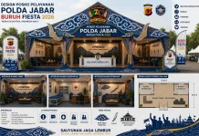 Polda Jabar Buka Posko Pelayanan di Buruh Fiesta 2026 Jakarta