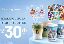Tomoro Coffee Rilis Varian "Healing Series", Kolaborasi dengan Anime Frieren