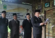 Bupati Kuningan Jelaskan Filosofi “Nanjak” Lantik Pejabat di Cadas Poleng