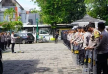 Polres Cirebon Kota Gelar Apel Siaga Pengamanan May Day 2026