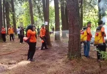 BPBD Majalengka Gandeng Paguyuban Silihwangi Antisipasi Karhutla Ciremai