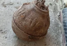 Gali Septic Tank, Warga Pancalang Temukan Granat Diduga Peninggalan Perang Dunia
