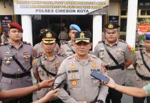 Polres Cirebon Kota Gelar Sertijab Sejumlah Pejabat Utama