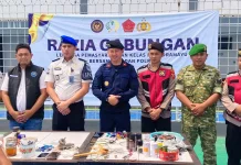 Lapas Indramayu Gelar Razia Gabungan, Tegaskan Zero Handphone dan Narkoba