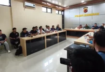 Polres Kuningan Mediasi Pendukung Persib-Persija Pasca-Insiden Caracas