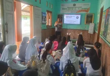 Rumah Bambu Weragati Majalengka Hadirkan Outing Class Kreatif